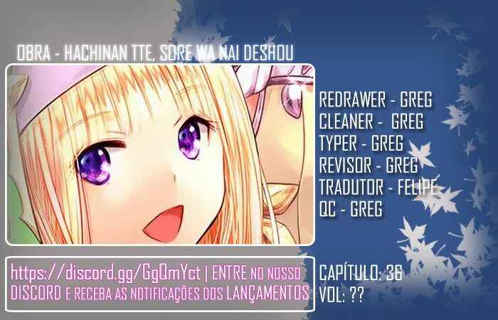 Hachinan tte, Sore wa Nai deshou! capítulo 36 página 1