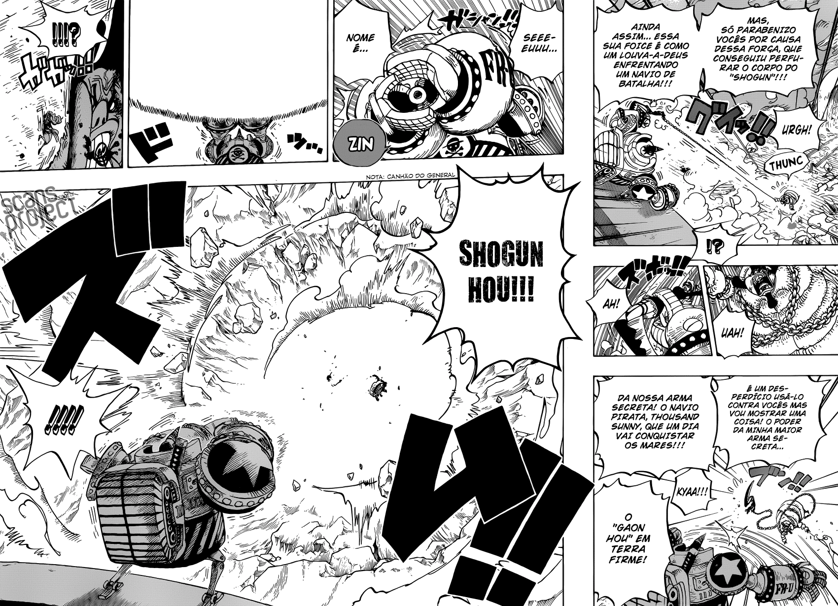 One Piece capítulo 695 página 5