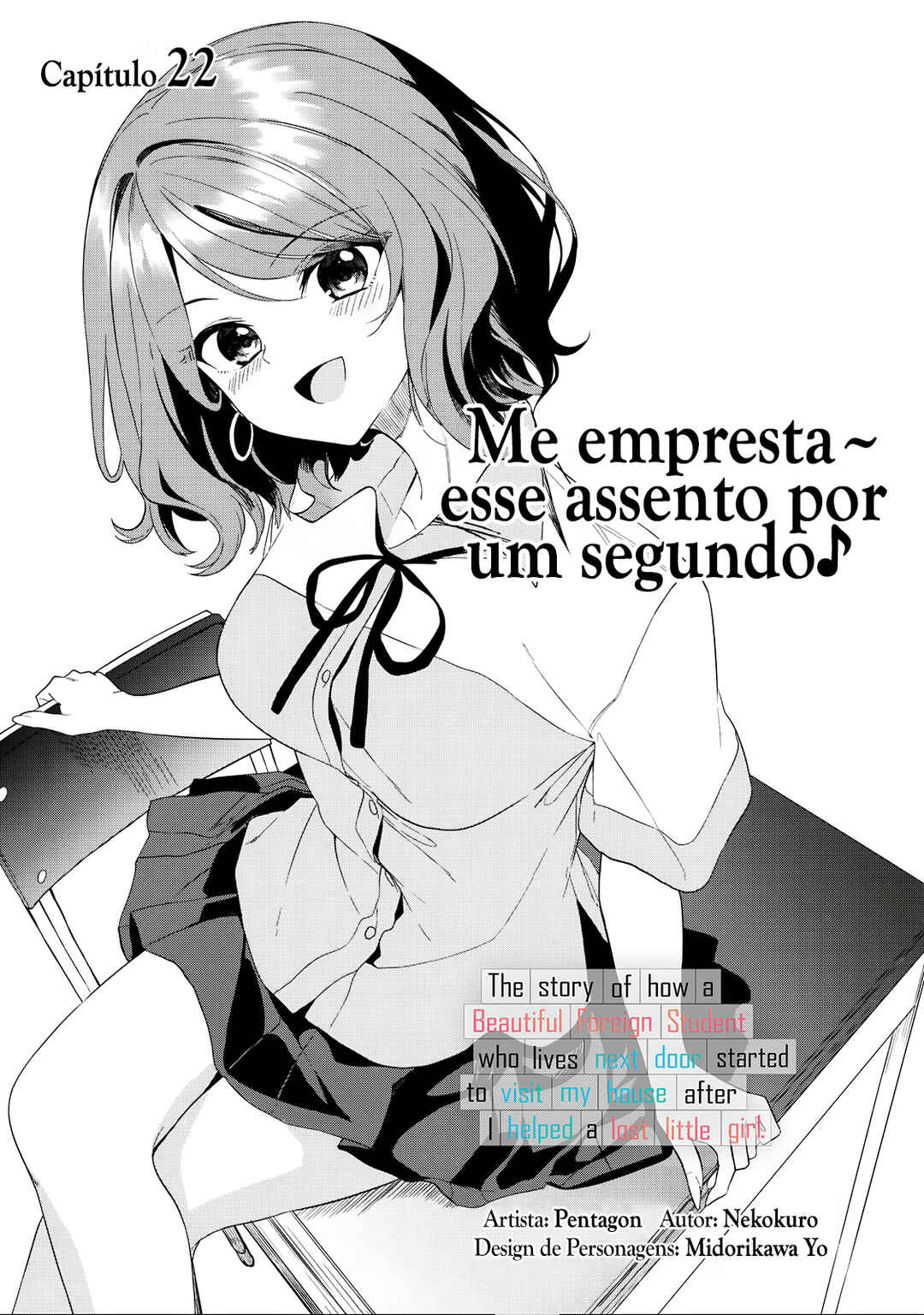Maigo ni Natteita Youjo wo Tasuketara, Otonari ni Sumu Bishoujo Ryuugakusei ga Ie ni Asobi ni Kuru you ni Natta Ken ni Tsuite capítulo 22 página 2