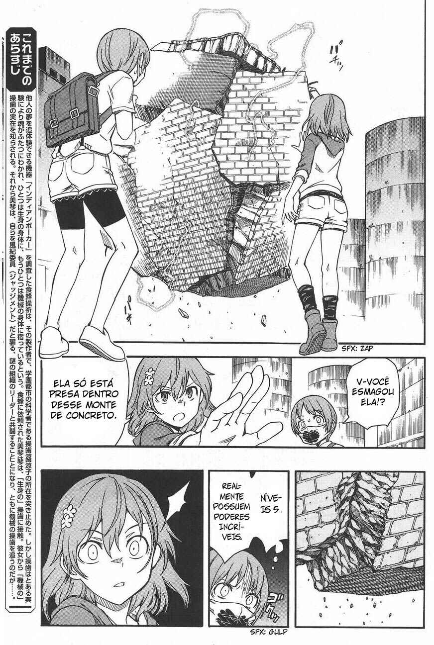 Toaru Majutsu no Index Gaiden: Toaru Kagaku no Railgun capítulo 91 página 3