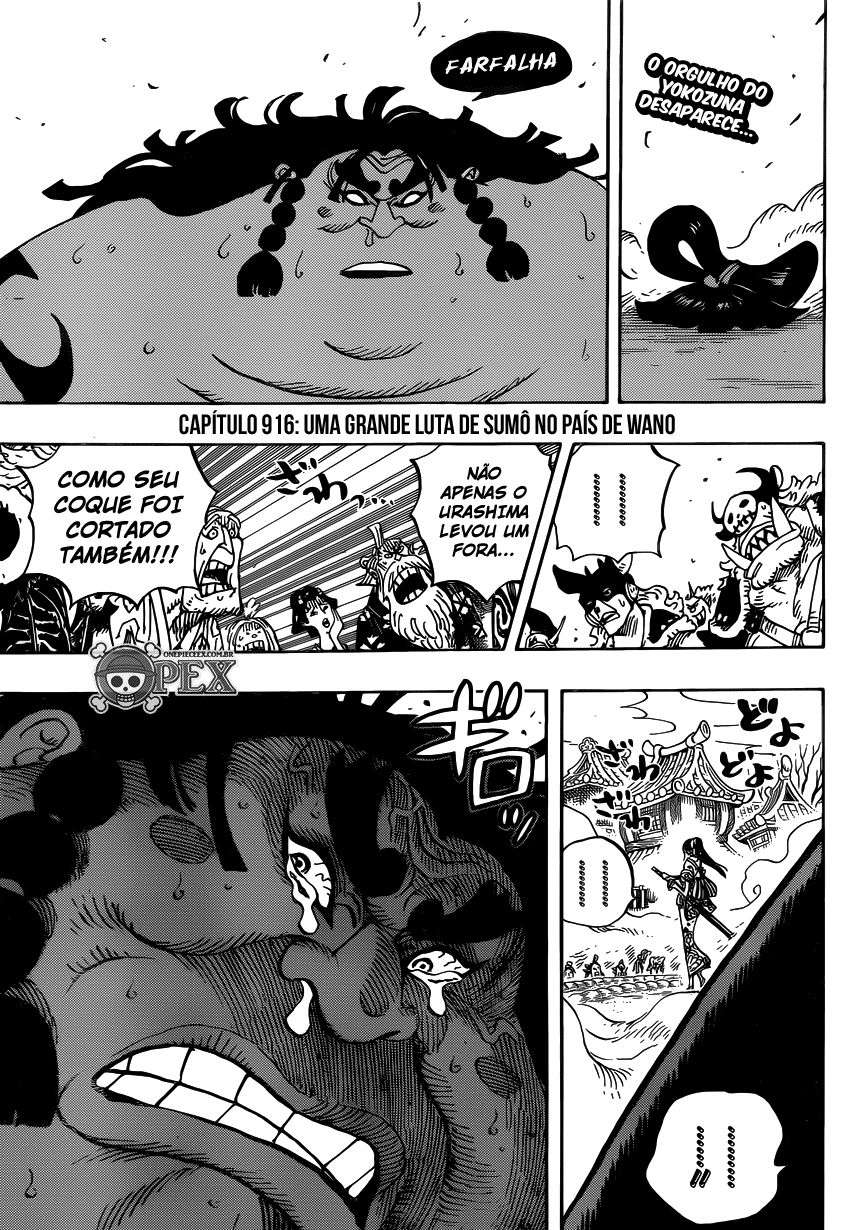 One Piece capítulo 916 página 4