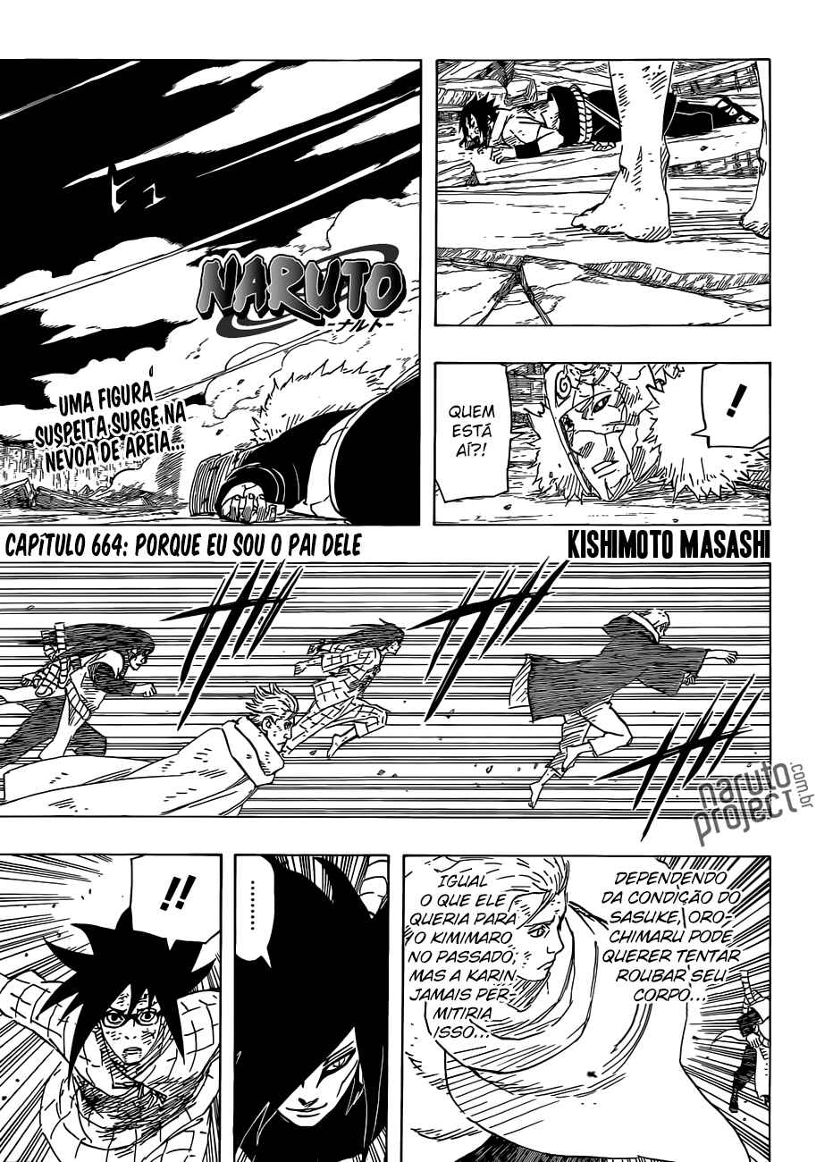 Naruto capítulo 664 página 2