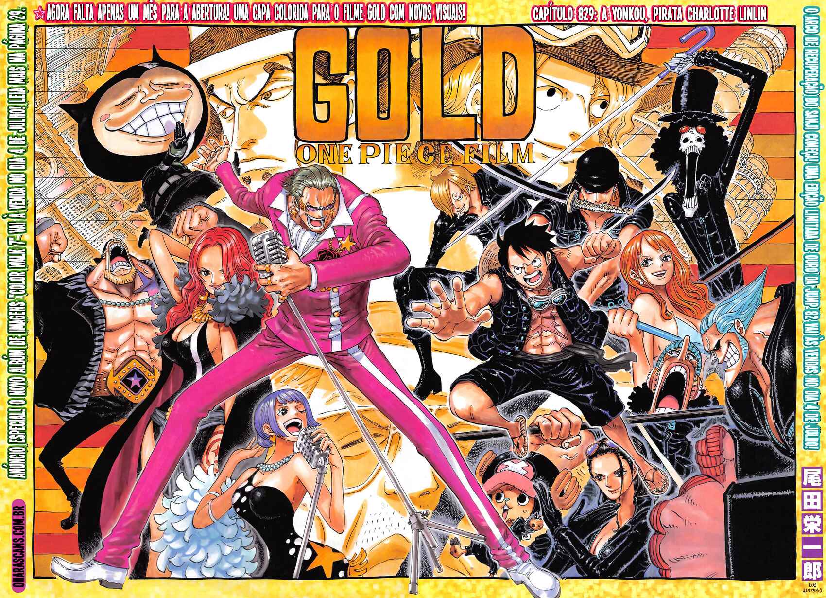 One Piece capítulo 829 página 3